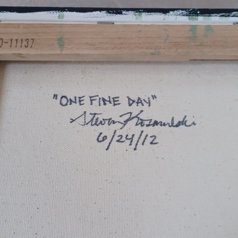 One Fine Day, Oil on Canvas